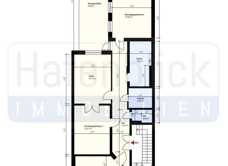 Mehrfamilienhaus zum Kauf 880.000 € 17 Zimmer 351,1 m² 274 m² Grundstück Innenstadt Lübeck 23552