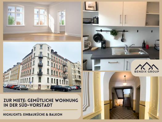 Wohnung zur Miete 900 € 2 Zimmer 63 m² frei ab 01.01.2026 Südvorstadt Leipzig 04275