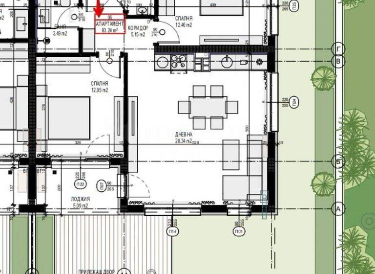 Studio zum Kauf 225.438 € 3 Zimmer 100,5 m² Sofia