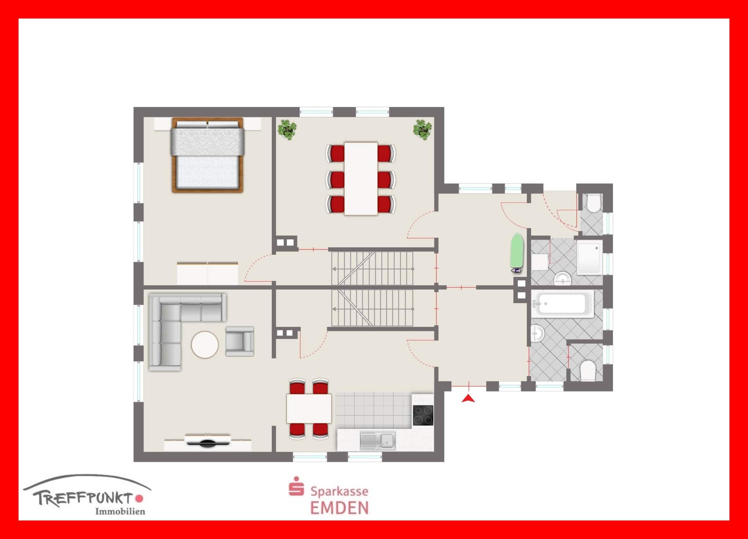 Einfamilienhaus zum Kauf 168.000 € 6 Zimmer 128 m²<br/>Wohnfläche 601 m²<br/>Grundstück Stadtzentrum Emden 26725