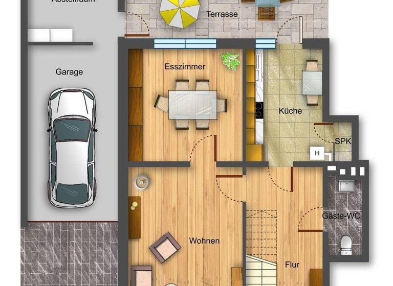 Doppelhaushälfte zum Kauf 269.000 € 4 Zimmer 97 m² 151 m² Grundstück frei ab sofort Im Krummen Ort 19 Fischerhude Ottersberg 28870