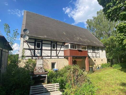 Einfamilienhaus zum Kauf 59.990 € 150 m² 4.943 m² Grundstück frei ab sofort Straße des Friedens 106 Breitenau Oederan 09569