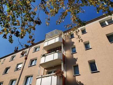 Wohnung zur Miete 446 € 2 Zimmer 49,5 m² 2. Geschoss frei ab sofort Dessauer Straße 199 Frohe Zukunft Halle (Saale) 06118