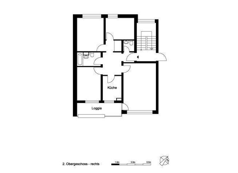 Wohnung zur Miete nur mit Wohnberechtigungsschein 563 € 3 Zimmer 97,2 m² 2. Geschoss frei ab sofort Helmkestr. 3 C Hainholz Hannover-Hainholz 30165
