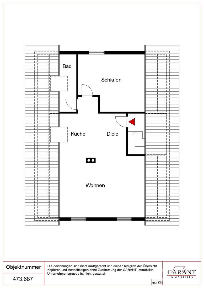 Wohnung zum Kauf 179.000 € 2 Zimmer 62 m²<br/>Wohnfläche 2.<br/>Geschoss Perouse Rutesheim 71277