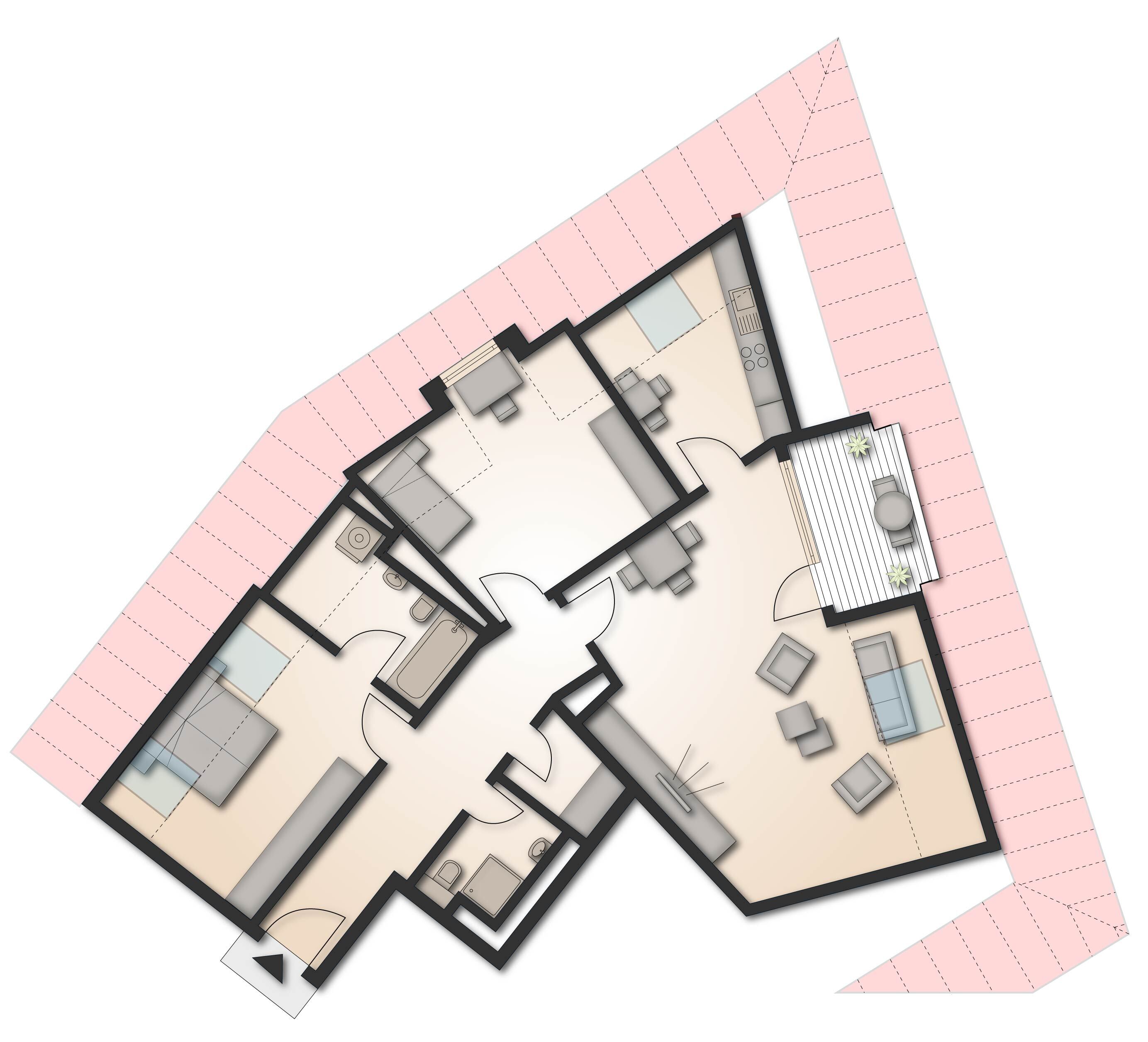 Wohnung zum Kauf 245.000 € 3 Zimmer 82 m²<br/>Wohnfläche 4.<br/>Geschoss Werder (Havel) Werder 14542