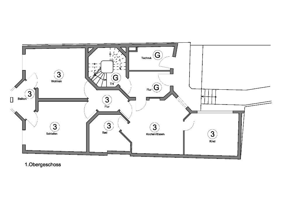 Wohnung zum Kauf provisionsfrei 195.000 € 3 Zimmer 94,8 m²<br/>Wohnfläche Weststr. 46 Statistischer Bezirk 11 Hamm 59065