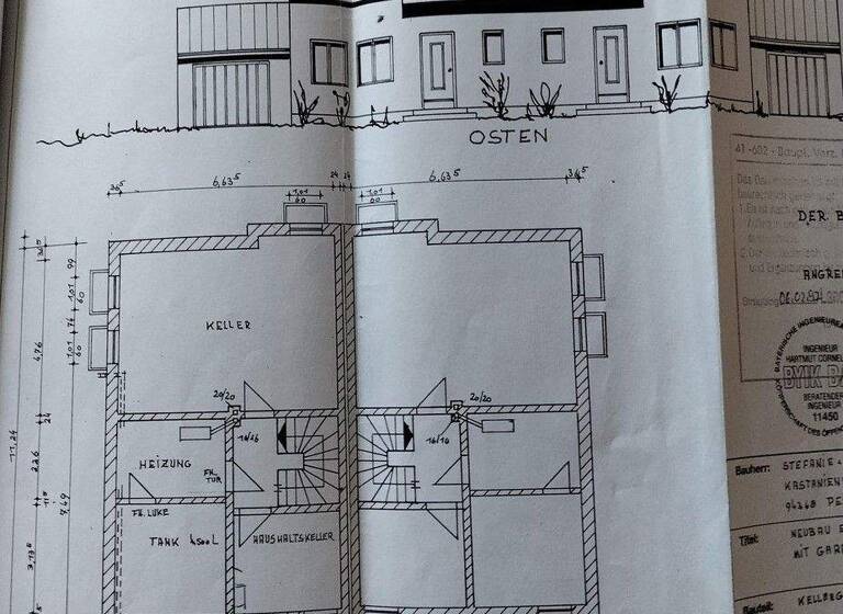 Doppelhaushälfte zum Kauf provisionsfrei 390.000 € 4 Zimmer 129 m² 400 m² Grundstück Raiffeisenweg 4 Perkam 94368