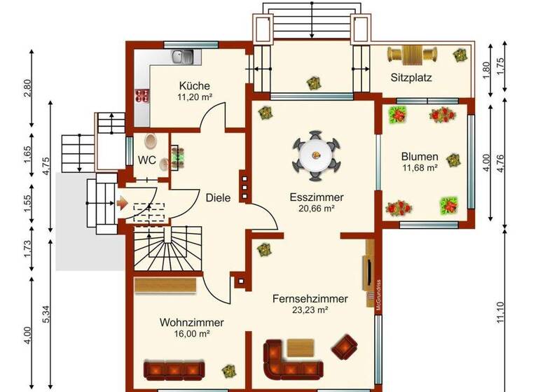 Villa zum Kauf 550.000 € 6 Zimmer 150 m² 665 m² Grundstück Stadtfeld Ost Magdeburg 39108