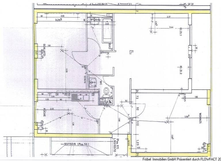 Wohnung zur Miete 1.050 € 3 Zimmer 86,3 m² Rheinfelden 79618