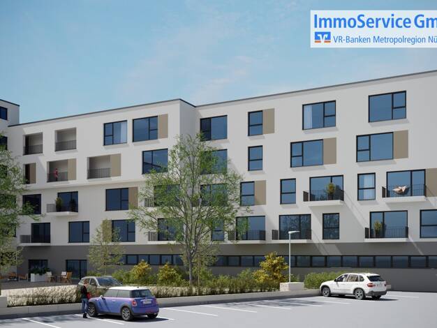 Wohnung zum Kauf - Neubau provisionsfrei 411.044 € 2 Zimmer 69,5 m² 1. Geschoss Merianstraße 32 Schoppershof Nordöstliche Außenstadt 90409