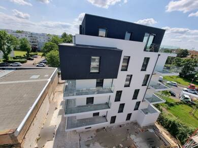 Wohnung zum Kauf - Neubau provisionsfrei 763.900 € 4 Zimmer 121,5 m² 2. Geschoss frei ab sofort Alte Frankfurter Str.42 Waldhof Mannheim 68305