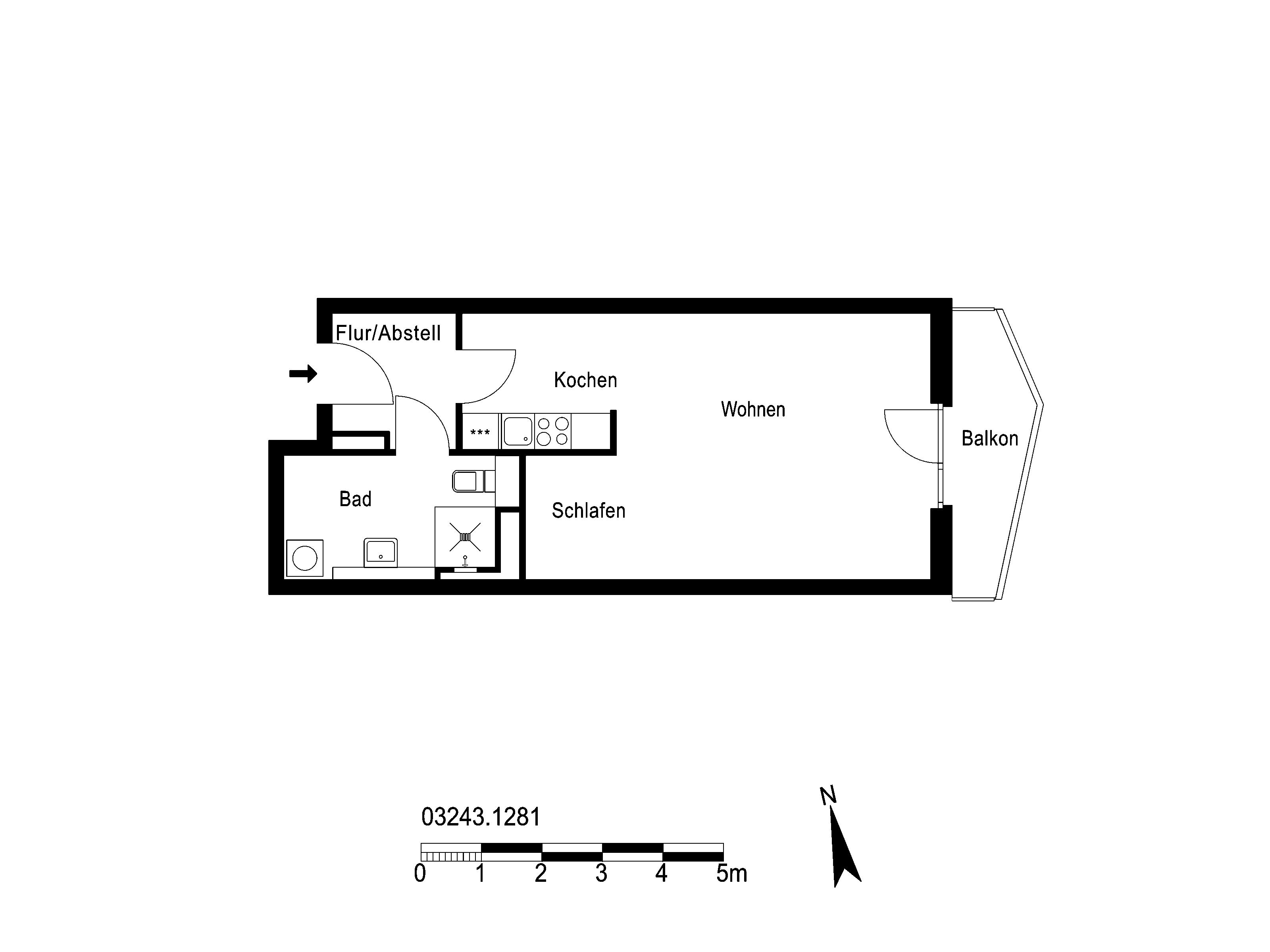 Wohnung zur Miete 753 € 1 Zimmer 44,8 m²<br/>Wohnfläche 1.<br/>Geschoss ab sofort<br/>Verfügbarkeit Zossener Straße 152 Hellersdorf Berlin 12629