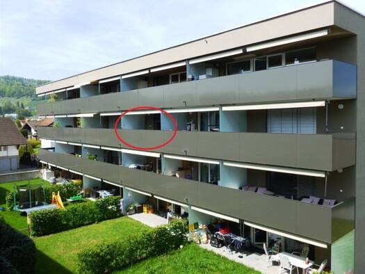 Terrassenwohnung zur Miete 975 € 2 Zimmer 51,7 m² 2. Geschoss frei ab 01.11.2026 Quellenstraße 2C Lustenau 6890