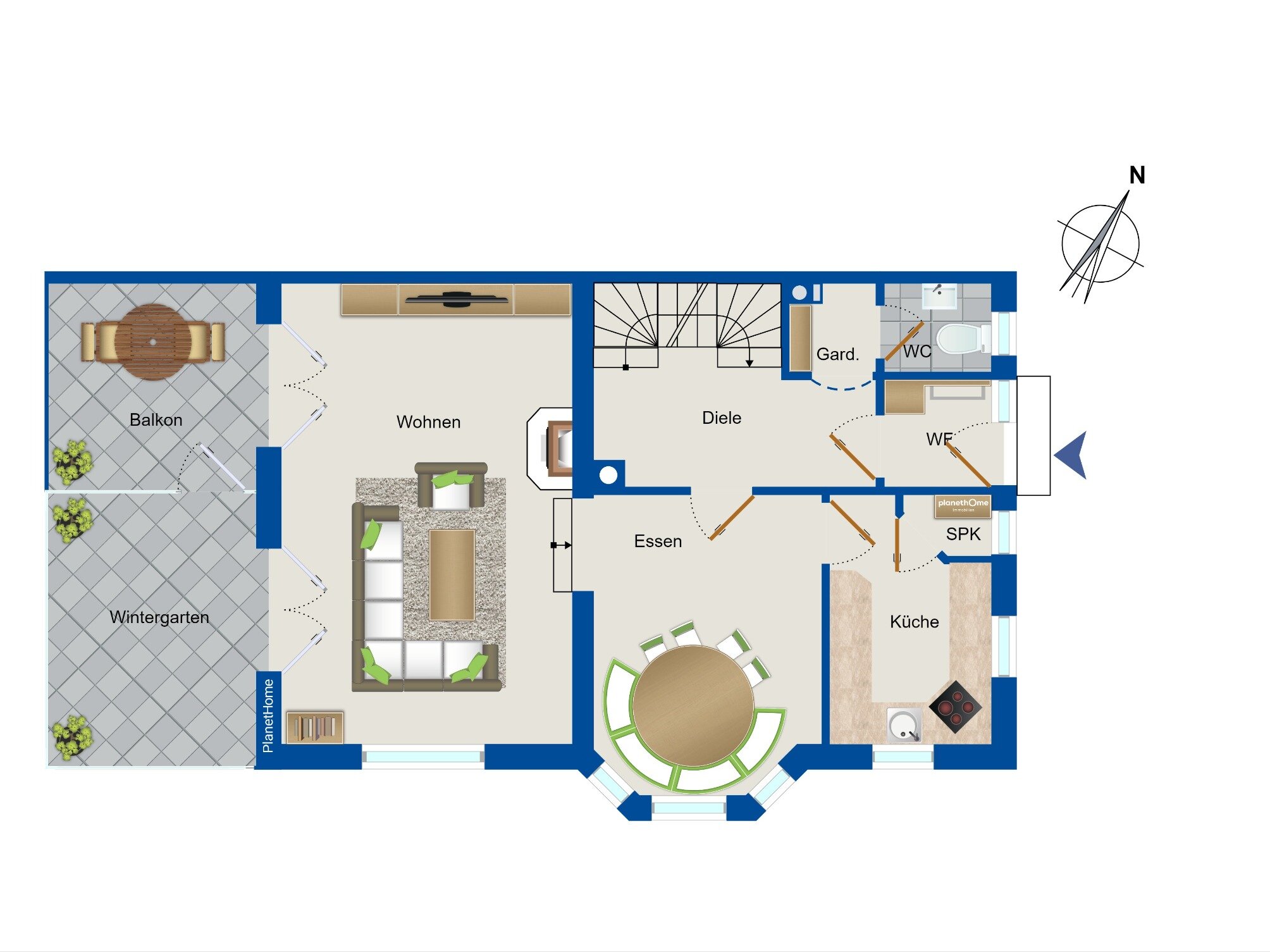 Doppelhaushälfte zum Kauf 375.000 € 5 Zimmer 127,4 m²<br/>Wohnfläche 281 m²<br/>Grundstück Ortsbereich Hohentengen 88367