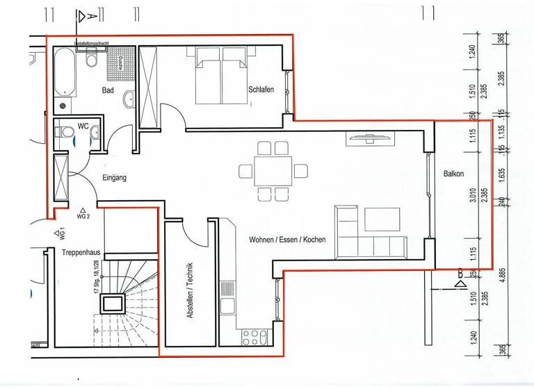 Studio zum Kauf - Erstbezug provisionsfrei 457.500 € 2 Zimmer 85,5 m² 1. Geschoss Trier-Nord Trier 54292
