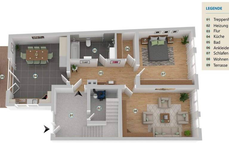 Wohnung zum Kauf 105.000 € 2 Zimmer 85 m² 1. Geschoss Wurzen 04808