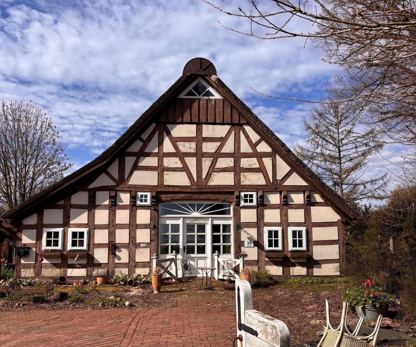 Immobilie in Goldenstedt - Idylle pur: Fachwerkhaus mit Gartenparadies in Goldenstedt - Bild 0