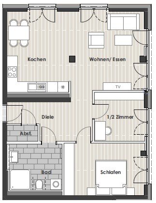 Wohnung zur Miete 983 € 3 Zimmer 77,4 m²<br/>Wohnfläche 01.12.2024<br/>Verfügbarkeit Von-Hünefeld-Straße 20+22 Stadtmitte Neu-Ulm 89231