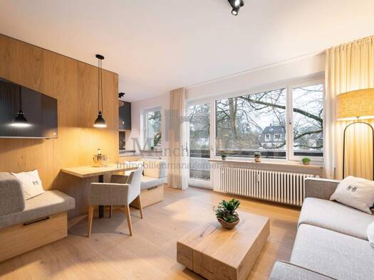 Studio zur Miete 1.200 € 1 Zimmer 34,1 m² 2. Geschoss Bertelestraße 69 Thalk.Obersendl.-Forsten-Fürstenr.-Solln München 81479