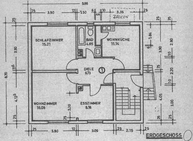 Wohnung zum Kauf 230.000 € 3 Zimmer 63 m²<br/>Wohnfläche EG<br/>Geschoss Gaggenau Gaggenau 76571
