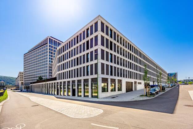 Ladenfläche zur Miete 549 m² Verkaufsfläche teilbar ab 549 m² Europaplatz 12-17 / Max-Planck-Ring 2-12 Bahnstadt Heidelberg 69115