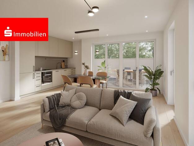 Wohnung zum Kauf - Erstbezug provisionsfrei 349.990 € 3 Zimmer 75,8 m² Mühlheim Mühlheim am Main 63165