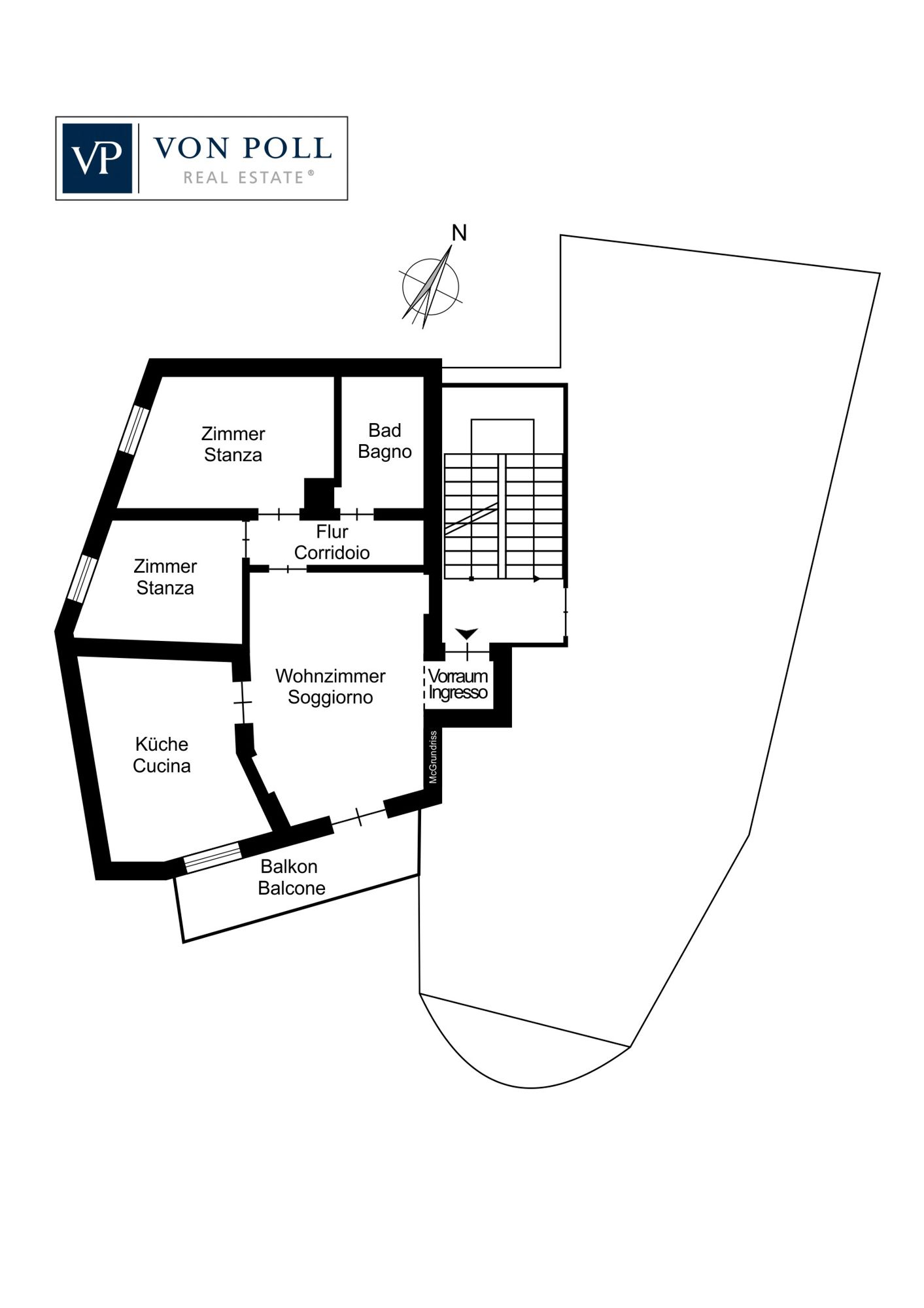 Wohnung zum Kauf 495.000 € 3 Zimmer 78 m²<br/>Wohnfläche 2.<br/>Geschoss Conciapelli Bolzano 39100