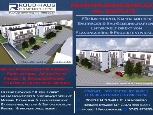 Mehrfamilienhaus zum Kauf 1 Zimmer Steinenbronn 71144