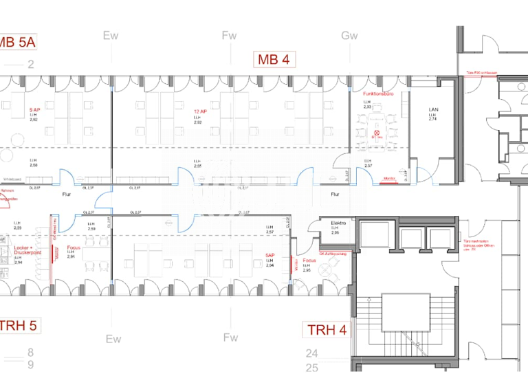 Bürofläche zur Miete provisionsfrei 20 € 1.359,6 m² Bürofläche teilbar ab 173 m² Mitte Stuttgart 70173