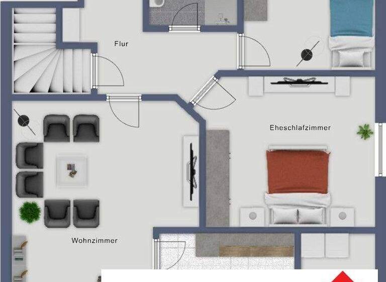 Wohnung zur Miete 750 € 3 Zimmer 79,9 m² Lathen 49762