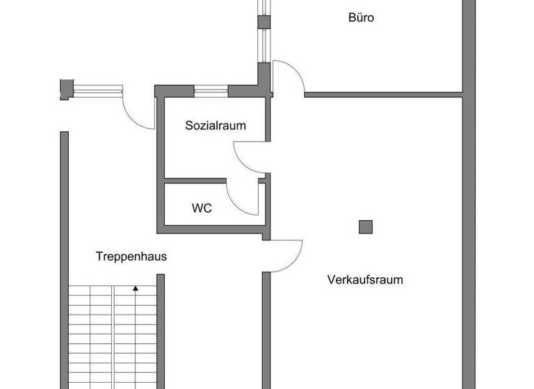 Laden zur Miete provisionsfrei 615 € 2 Zimmer Gotha 99867