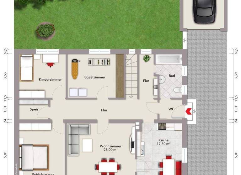 Einfamilienhaus zum Kauf 570.000 € 5 Zimmer 181 m² 1.302 m² Grundstück frei ab sofort Rottenburg 84056