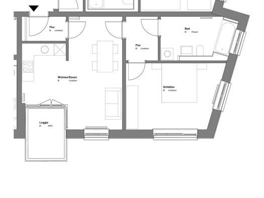 Wohnung zur Miete 2 Zimmer 53 m² Geschoss 2/5 frei ab 04.01.2027 Nikola Landshut 84034