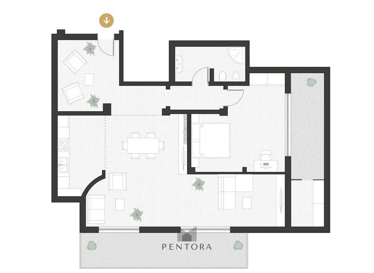 Wohnung zum Kauf 357.000 € 2 Zimmer 83 m² 3. Geschoss Partschins 39020