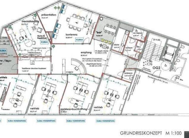 Büro zur Miete 3.500 € 351 m² Bürofläche Schwaz 6130