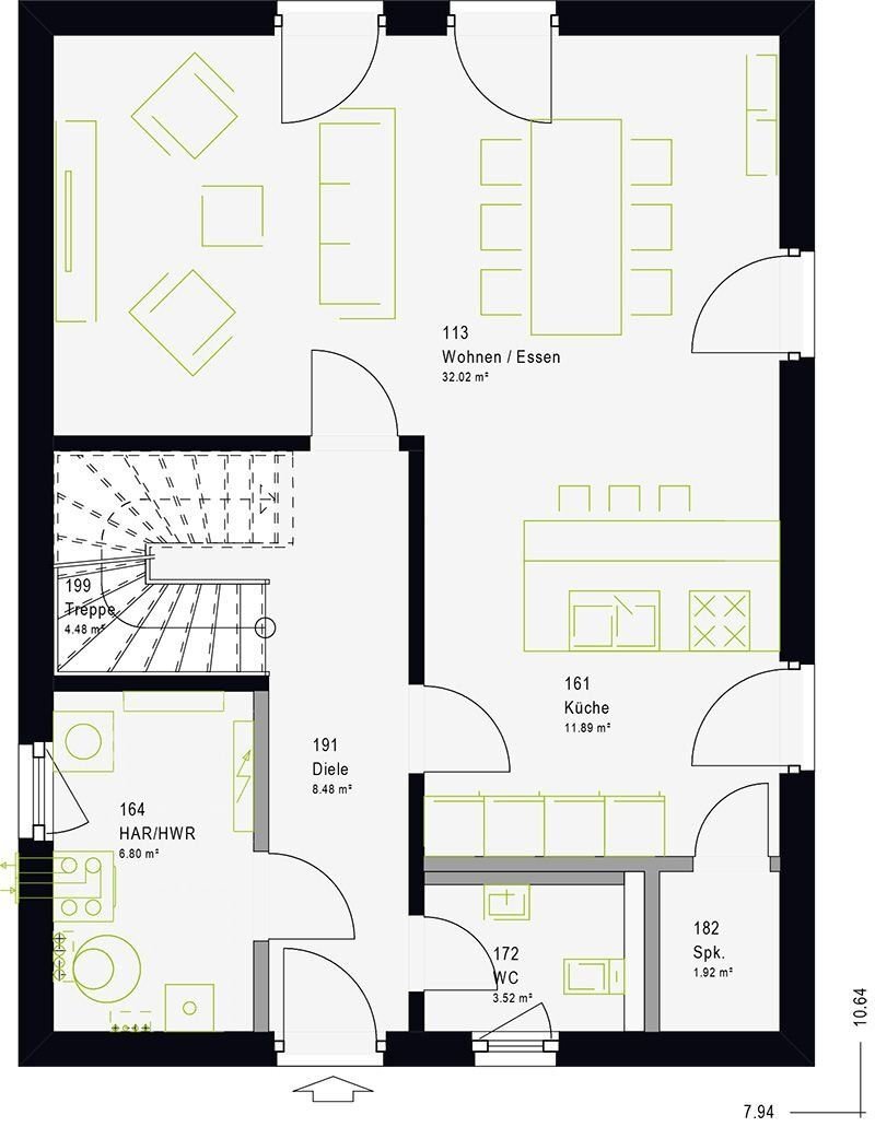 Einfamilienhaus zum Kauf 196.459 € 4 Zimmer 132 m²<br/>Wohnfläche 582 m²<br/>Grundstück Baumholder 55774