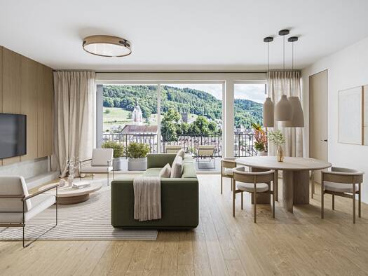 Penthouse zum Kauf - Neubau provisionsfrei 1.175.000 € 5,5 Zimmer 181,1 m² 4. Geschoss frei ab sofort Säckinger Straße 9 Laufenburg Laufenburg (Baden) 79725