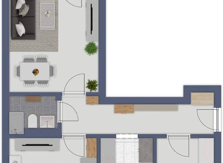 Wohnung zum Kauf 292.500 € 3 Zimmer 70,8 m² EG Bothfeld Hannover 30657