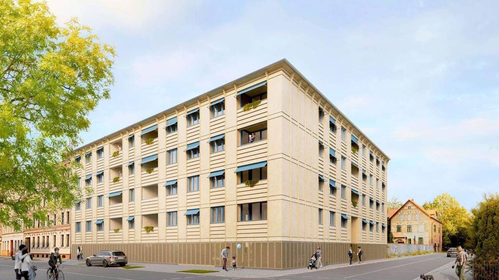 Wohnung zum Kauf - Erstbezug provisionsfrei 309.000 € 3 Zimmer 61,3 m² 3. Geschoss Sellerhausen-Stünz Leipzig 04318