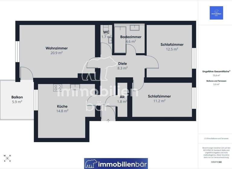 Wohnung zum Kauf 160.000 € 3,5 Zimmer 75,8 m² 2. Geschoss Dr. Rotter Strasse Gallspach 4713
