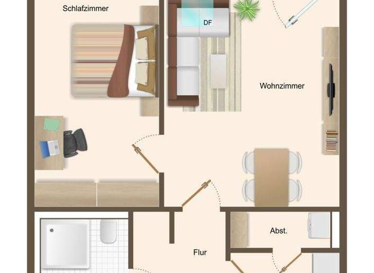 Wohnung zum Kauf 170.000 € 2 Zimmer 59,5 m² Varel 26316