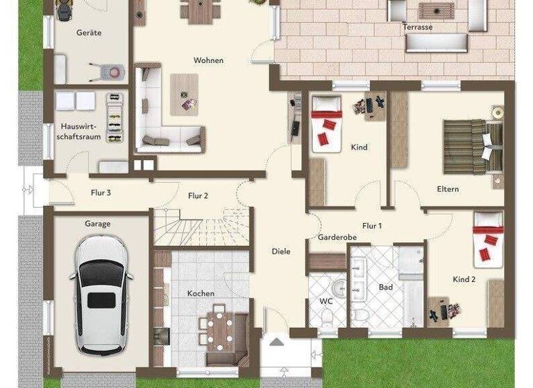 Mehrfamilienhaus zum Kauf 342.000 € 7 Zimmer 246,1 m² 600 m² Grundstück Dinklage 49413