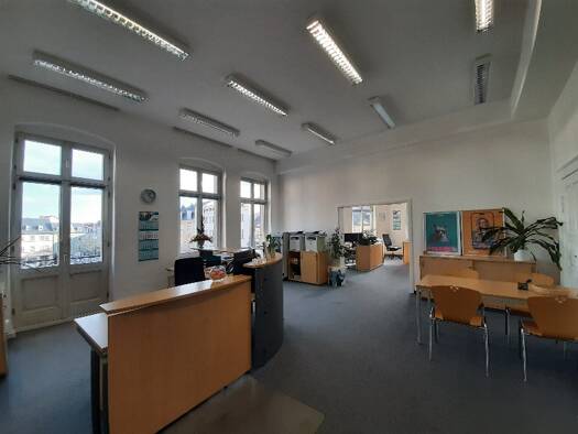 Büro zur Miete provisionsfrei 1.060 € 4 Zimmer 126 m² Bürofläche Markt 1 Zentrum Rudolstadt 07407