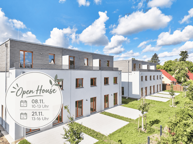 Reihenmittelhaus zur Miete - Erstbezug 2.799 € 5 Zimmer 156,9 m² 214,5 m² Grundstück frei ab sofort Blumeneschenweg 12A Kaulsdorf Berlin 12621