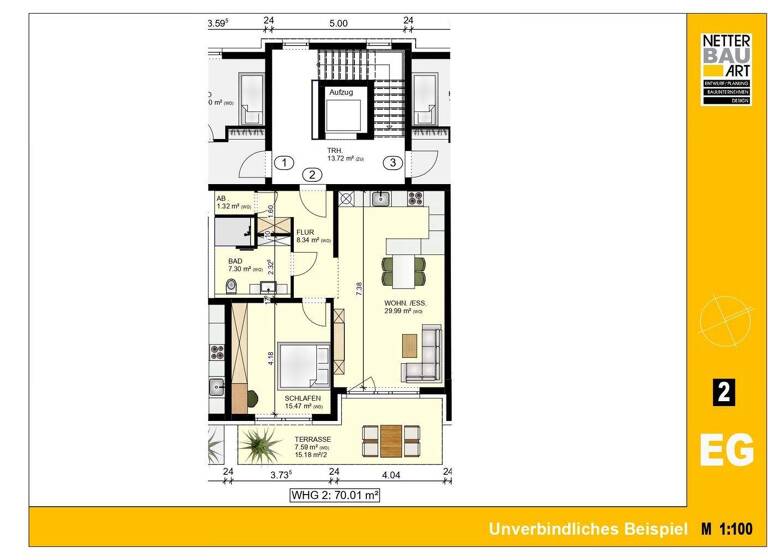 Neubauprojekt zum Kauf Miltenberger Str. 22 Großgründlach Nürnberg 90427