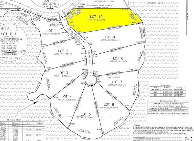 Grundstück zum Kauf 74.000 € 15.570 m² Grundstück Highway 316 Lot 10 Cole Harbour 010