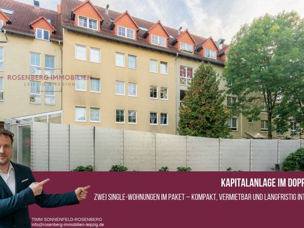 Wohnung zum Kauf 126.900 € 2 Zimmer 44,8 m² 1. Geschoss Kösner Straße 5 Lindenau Leipzig 04177