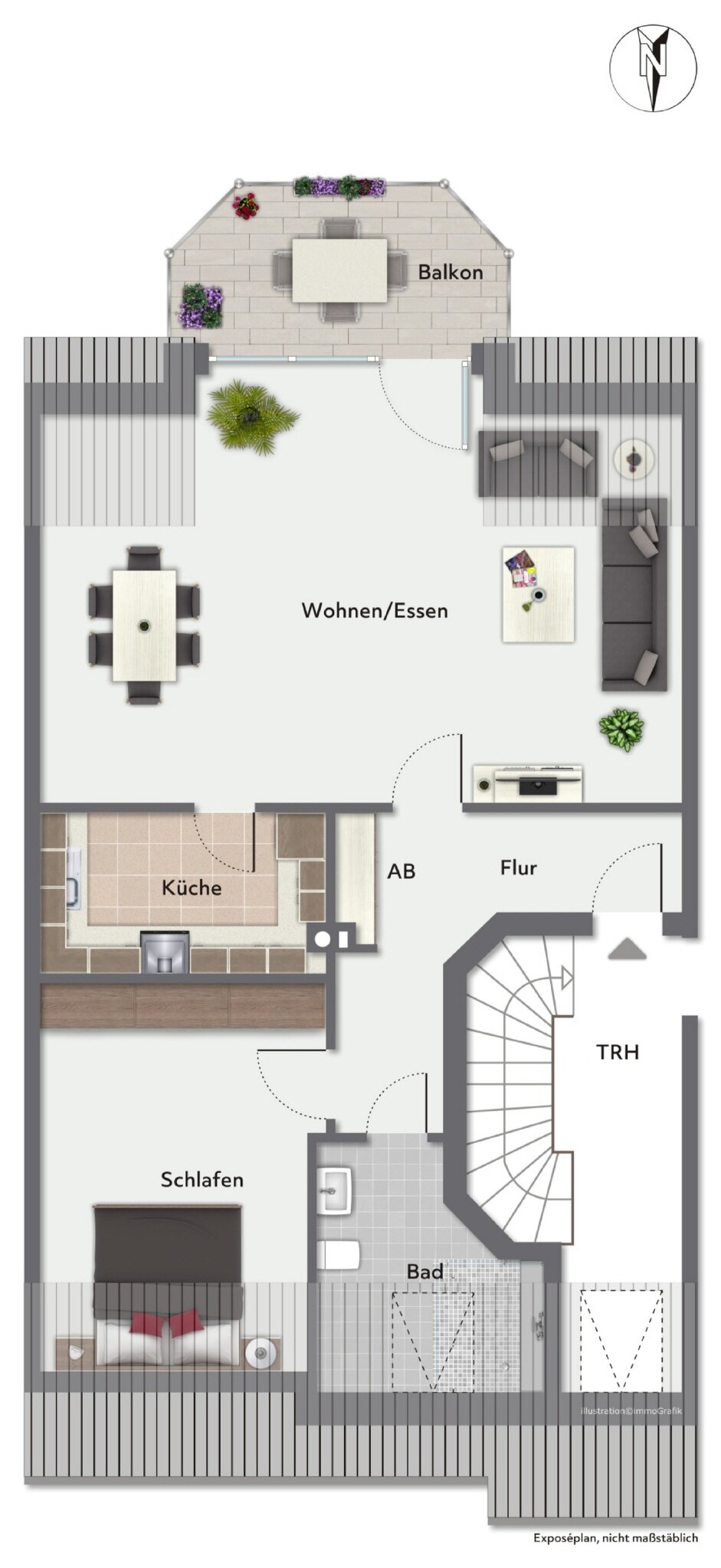 Wohnung zum Kauf 193.000 € 2 Zimmer 65 m²<br/>Wohnfläche Herzebrock Herzebrock-Clarholz 33442