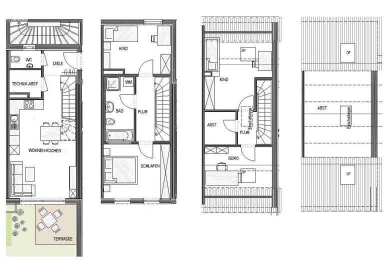 Reihenmittelhaus zum Kauf provisionsfrei 417.800 € 6 Zimmer 109,9 m² 65,9 m² Grundstück Achstetten 88480